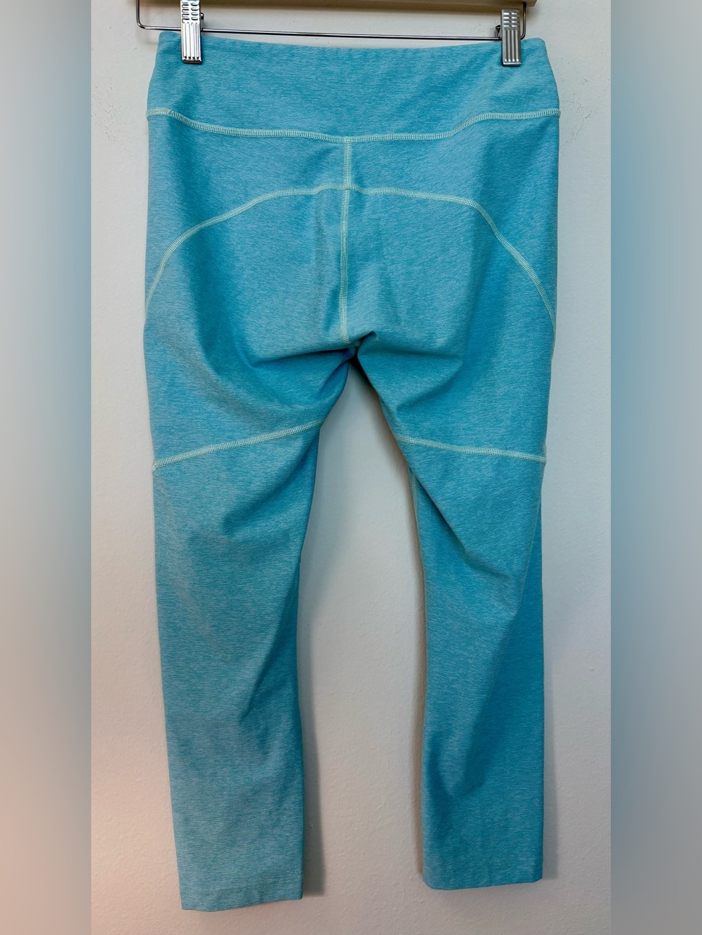 Outdoor Voices Women’s 3/4 Warmup Ocean Blue Leggings Size Medium Sku#59 - Picture 5 of 8